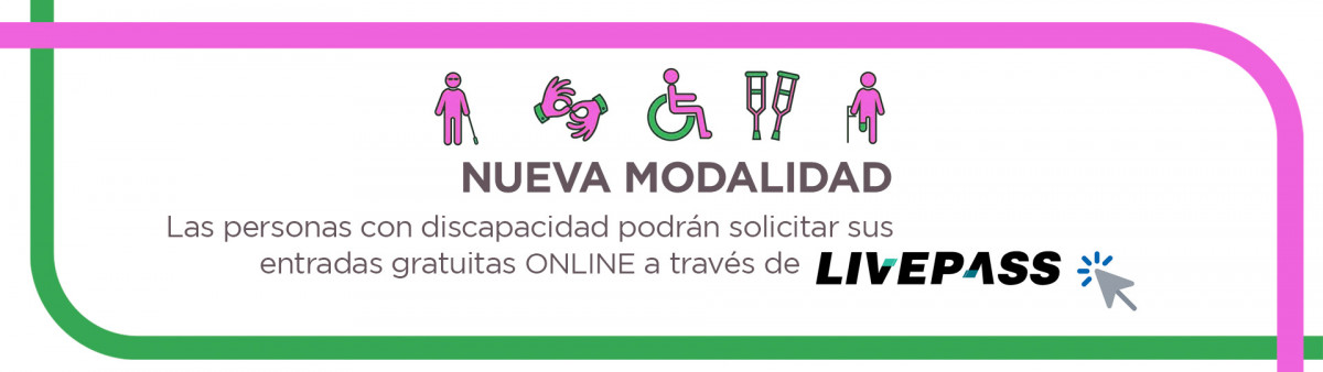 Entradas para discapacitados