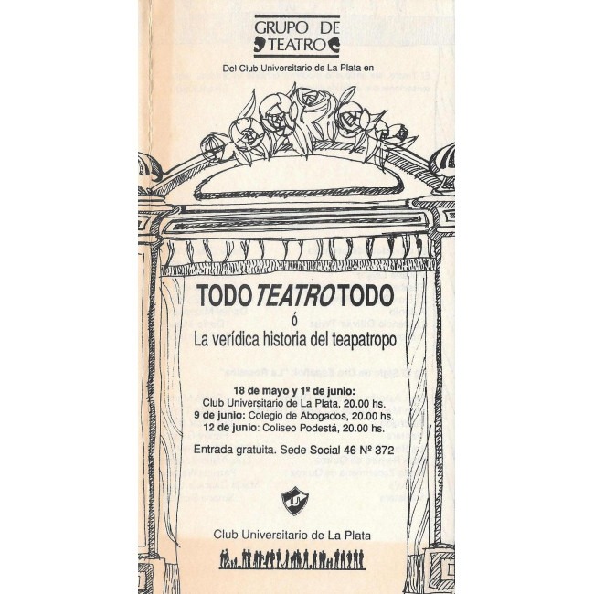 "Todo teatro todo"