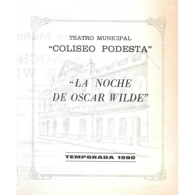"La noche de Oscar Wilde"