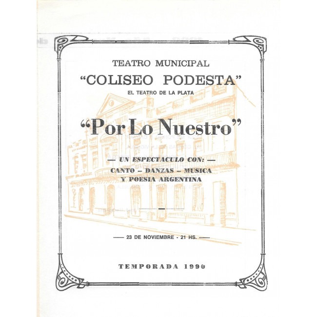 "Por lo nuestro"