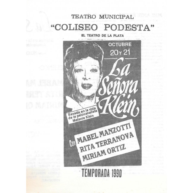 "La Señora Klein"