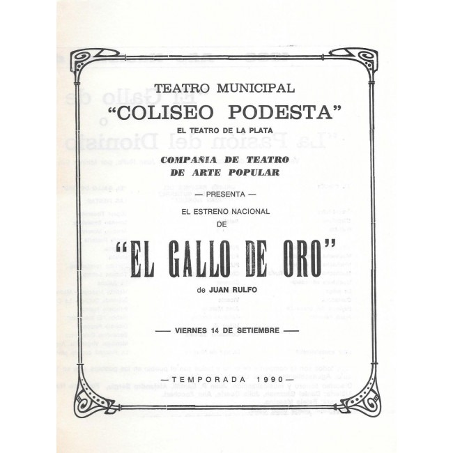 "El Gallo de Oro"
