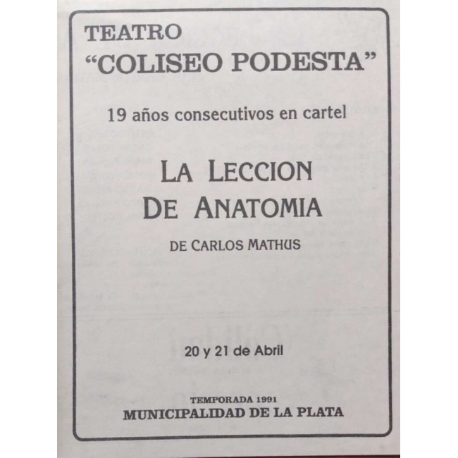 "La Lección de Anatomía"