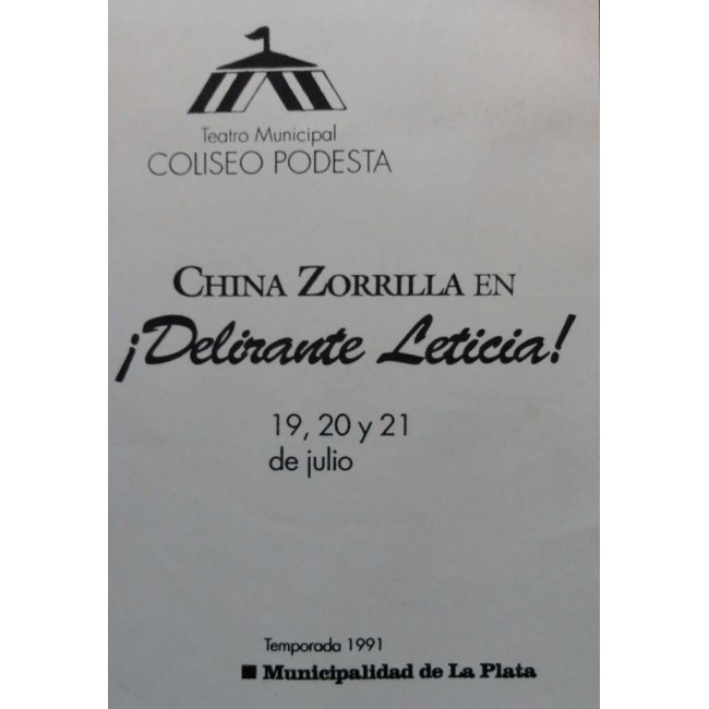 "¡Delirante Leticia!"