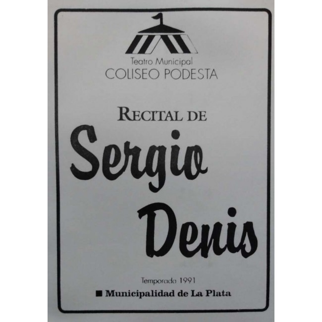 Recital de Sergio Denis