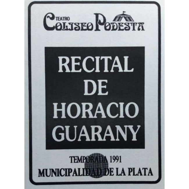 Recital de Horacio Guarany