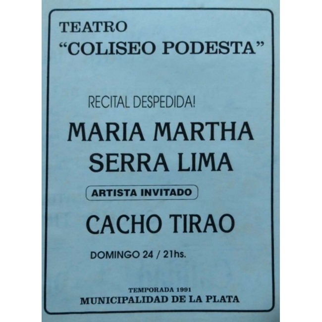 Recital Despedida