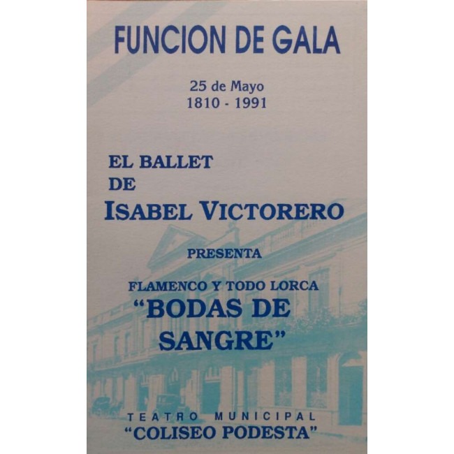 Función de Gala: "Bodas de Sangre"