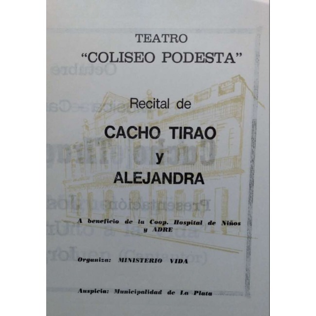 Cacho Tirao y Alejandra