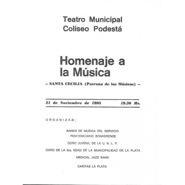 "Homenaje a la Música"