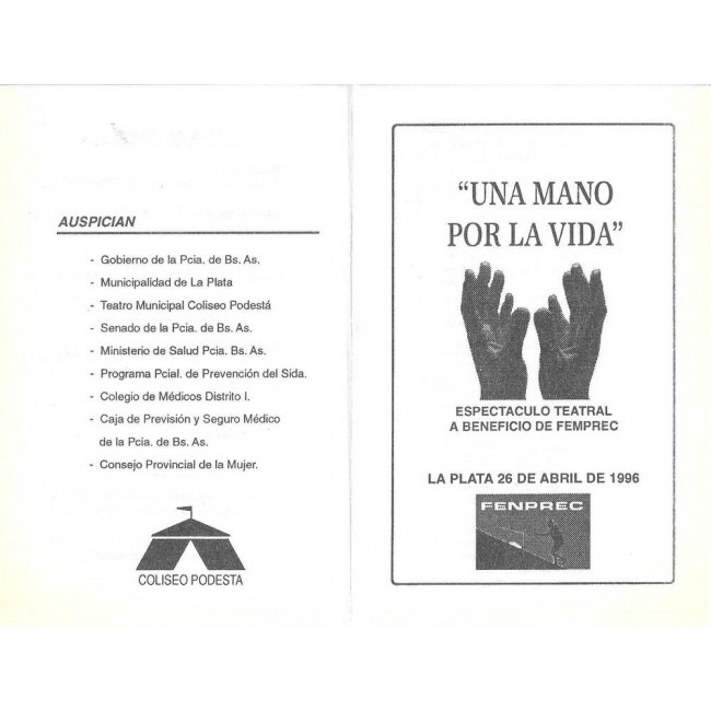 "Una mano por la vida"