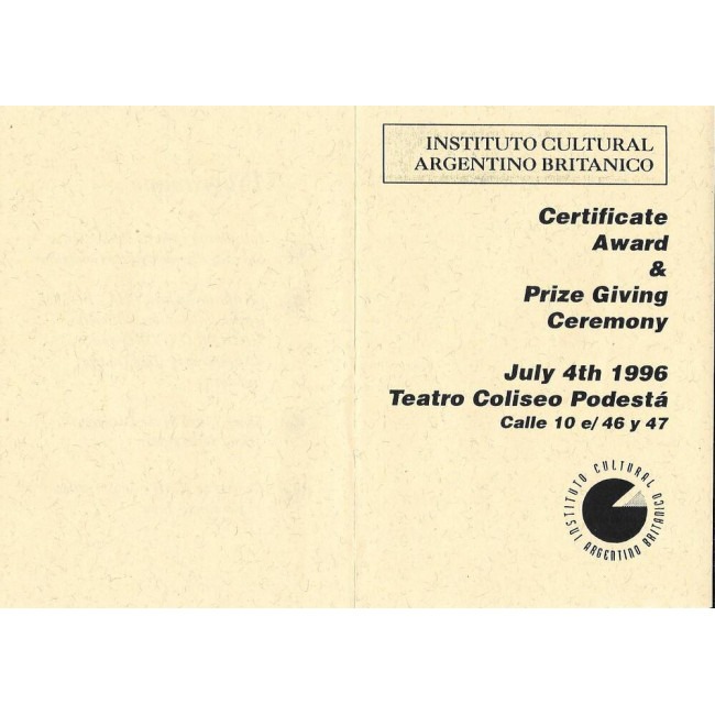 Entrega de Diplomas