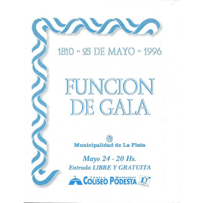 "Función de Gala - 25 de mayo"