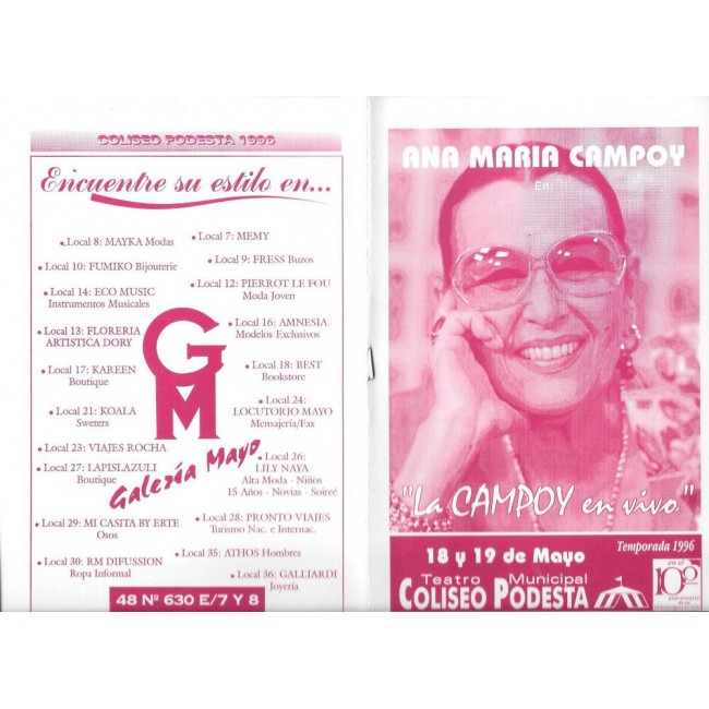"La Campoy en vivo"