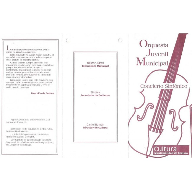 "Concierto Sinfónico"