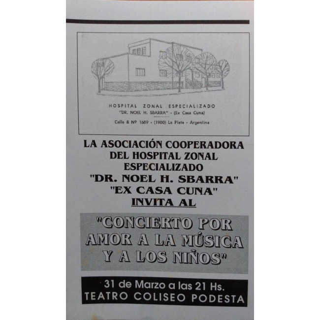 Concierto por amor a la musica y a los niños