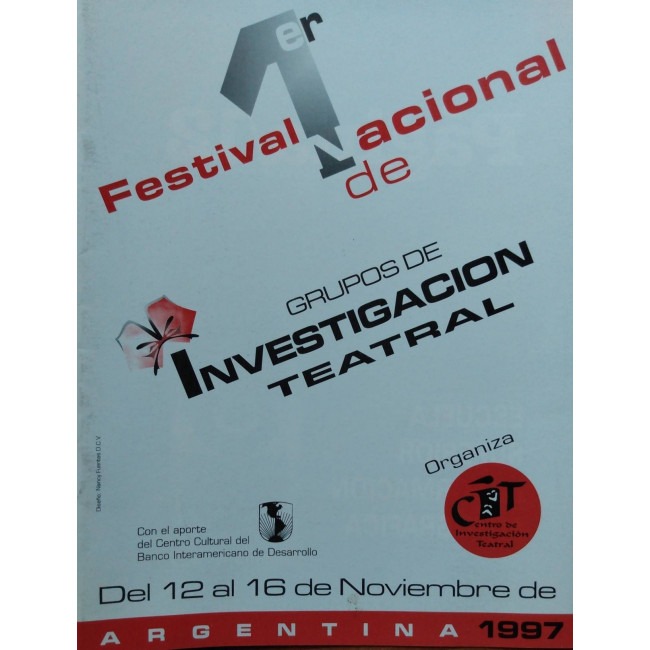 1º Festival Nacional de Investigacion Teatral