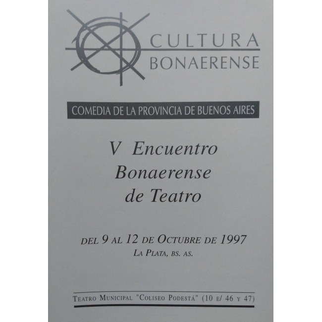 V Encuentro Bonaerense de Teatro