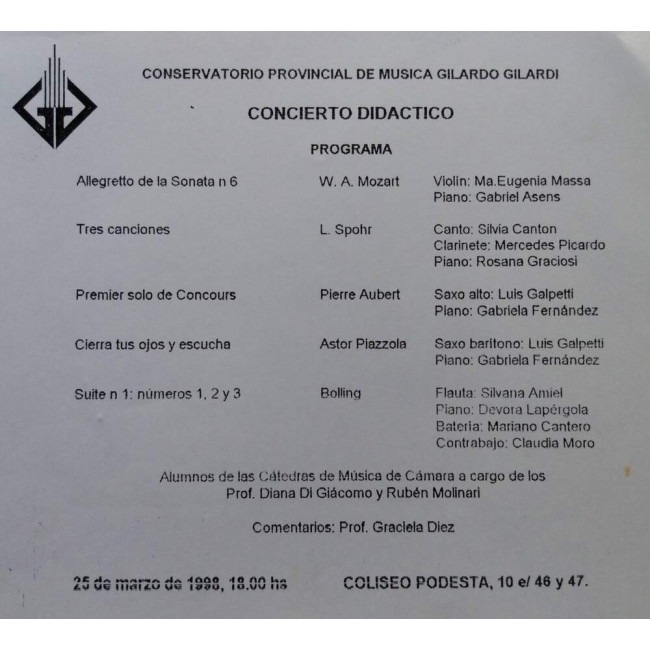 Concierto Didactico 