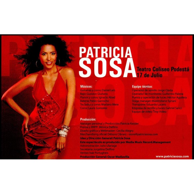 Recital de Patricia Sosa