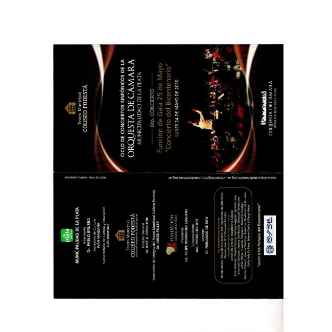 Concierto del Bicentenario - Gala 25 de Mayo