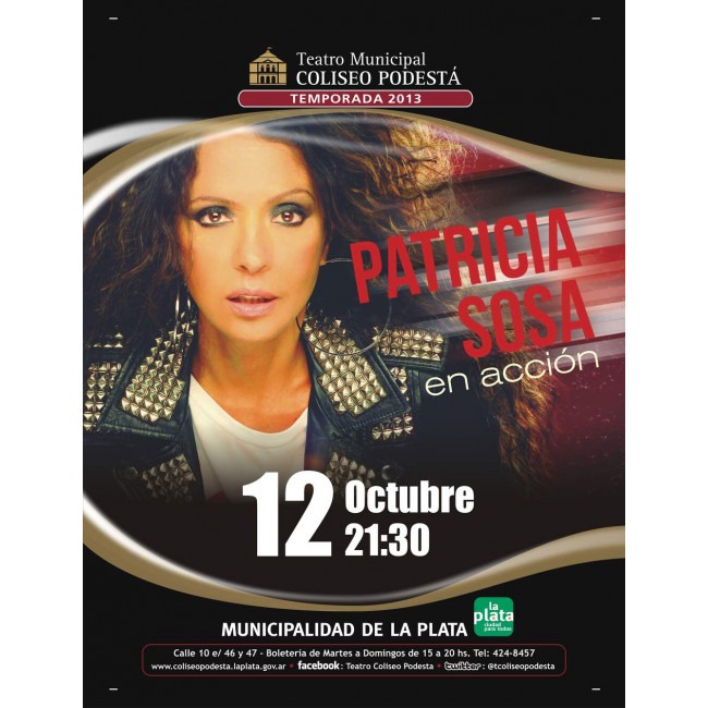 Patricia Sosa en acción