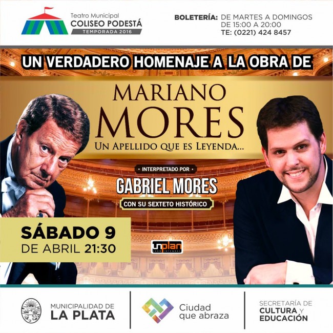Homenaje a la obra de Mariano Mores