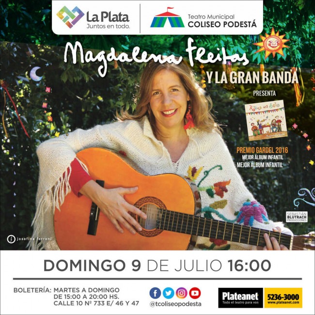 Magdalena Fleitas y la gran banda