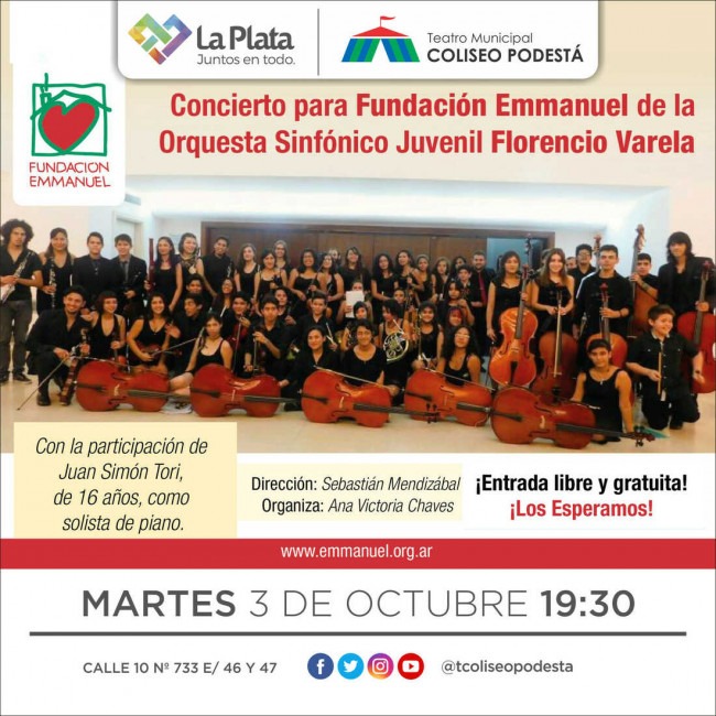 Orquesta sinfónico juvenil Florencio Varela