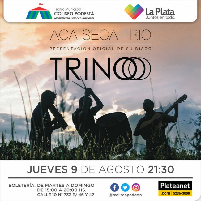 Aca seca trío. Trino