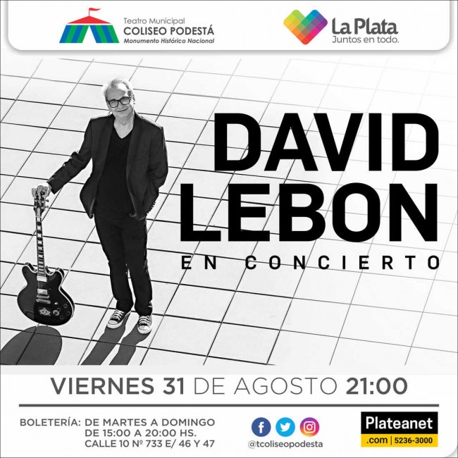 David Lebón en concierto