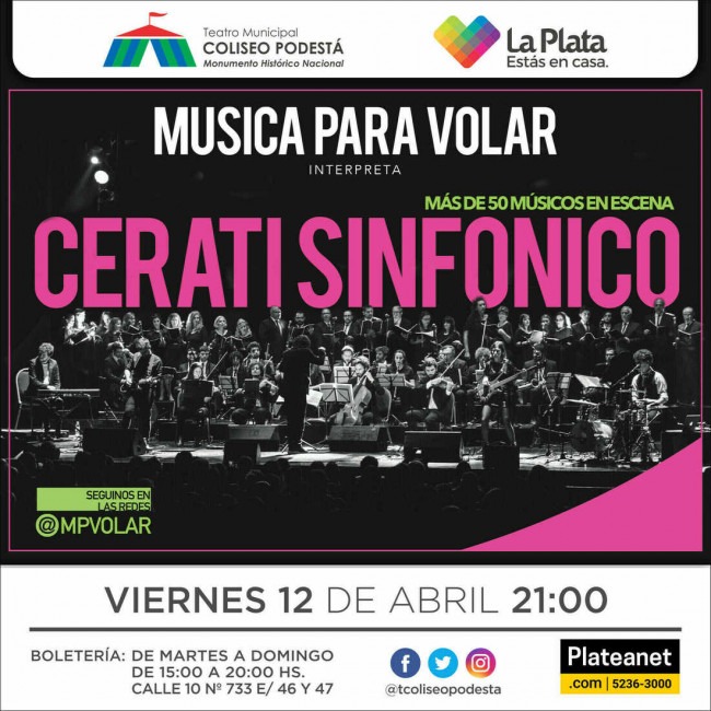 Música para volar. Cerati sinfónico