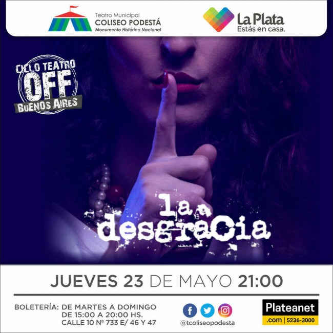 Ciclo Teatro Off Buenos Aires. La desgracia