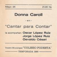 "Cantar para contar"