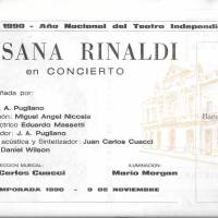 "Susana Rinaldi en concierto"