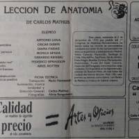 "La Lección de Anatomía"