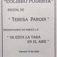 "Ya esta la taba en el aire"