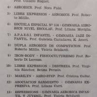 Festival de aerobics y gimnasia jazz