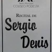 Recital de Sergio Denis