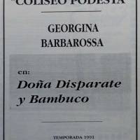 "Doña Disparate y Bambuco"