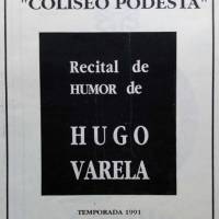 "Recital de humor de Hugo Varela"