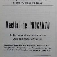 Acto cultural en honor a las Delegaciones visitantes