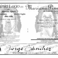 "Mariana Pineda de Federico García Lorca"