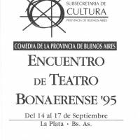 Encuentro de Teatro Bonaerense ´95