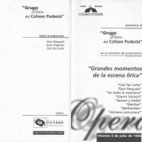 "Grandes momentos de la escena lírica"