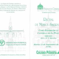 Recital de Música Sagrada