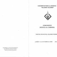 Concierto Música de Camara