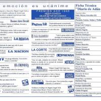 "El diario de Adan y Eva"