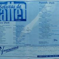 "Solistas de Ballet"