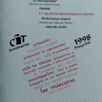 1º Festival Nacional de Investigacion Teatral